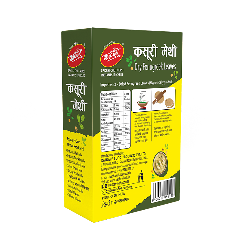Kasuri Methi back